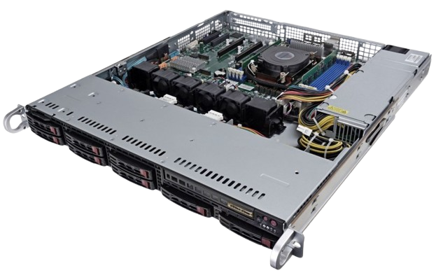 1U Virtualization Rack Server